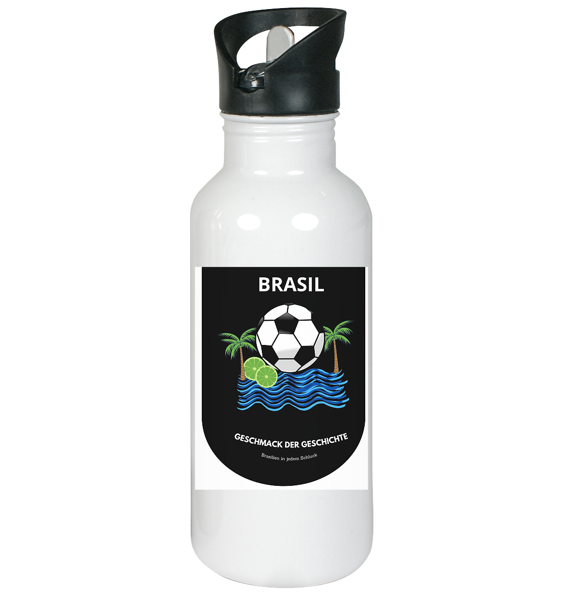 “Goldene Plantage” Stainless Steel Bottle – Taste of History – Brazil Edition