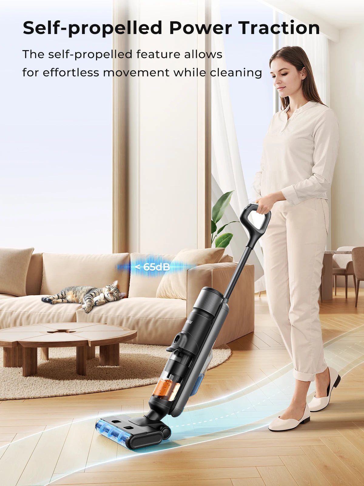 AquaSweep Pro – Smart Cordless Floor Washer M3