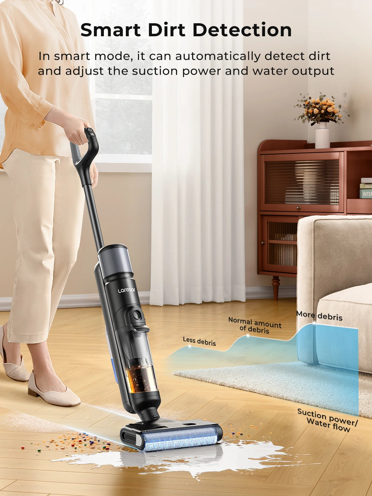 AquaSweep Pro – Smart Cordless Floor Washer M3