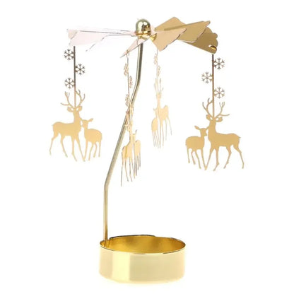 TwinkleTurn – Festive Rotating Candle Holder
