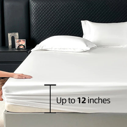 GlideLuxe – Satin Fit Bed Cover