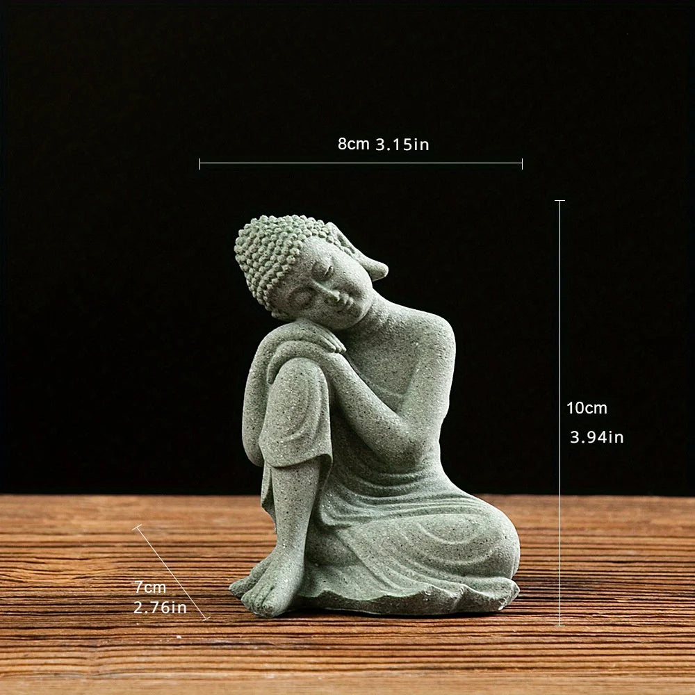 ZenWhisper – Mini Buddha Serenity Statue