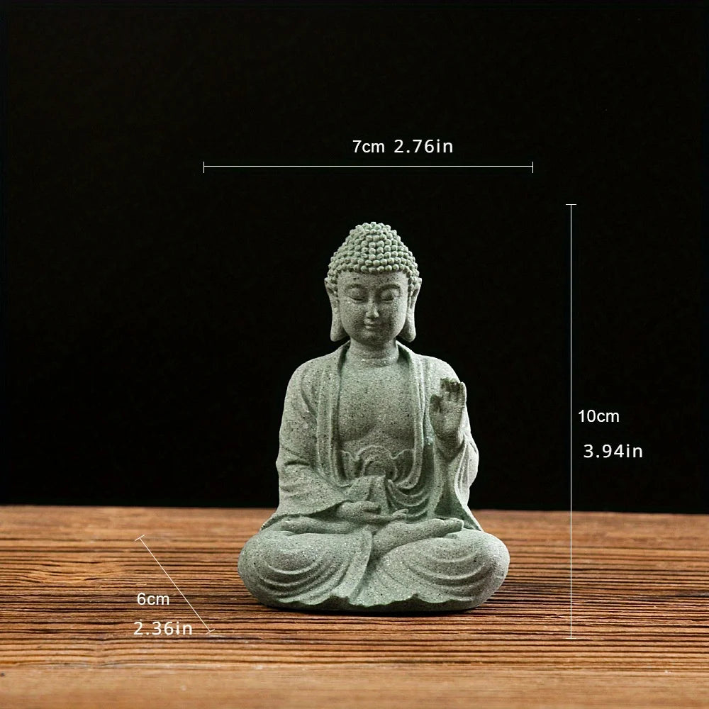 ZenWhisper – Mini Buddha Serenity Statue