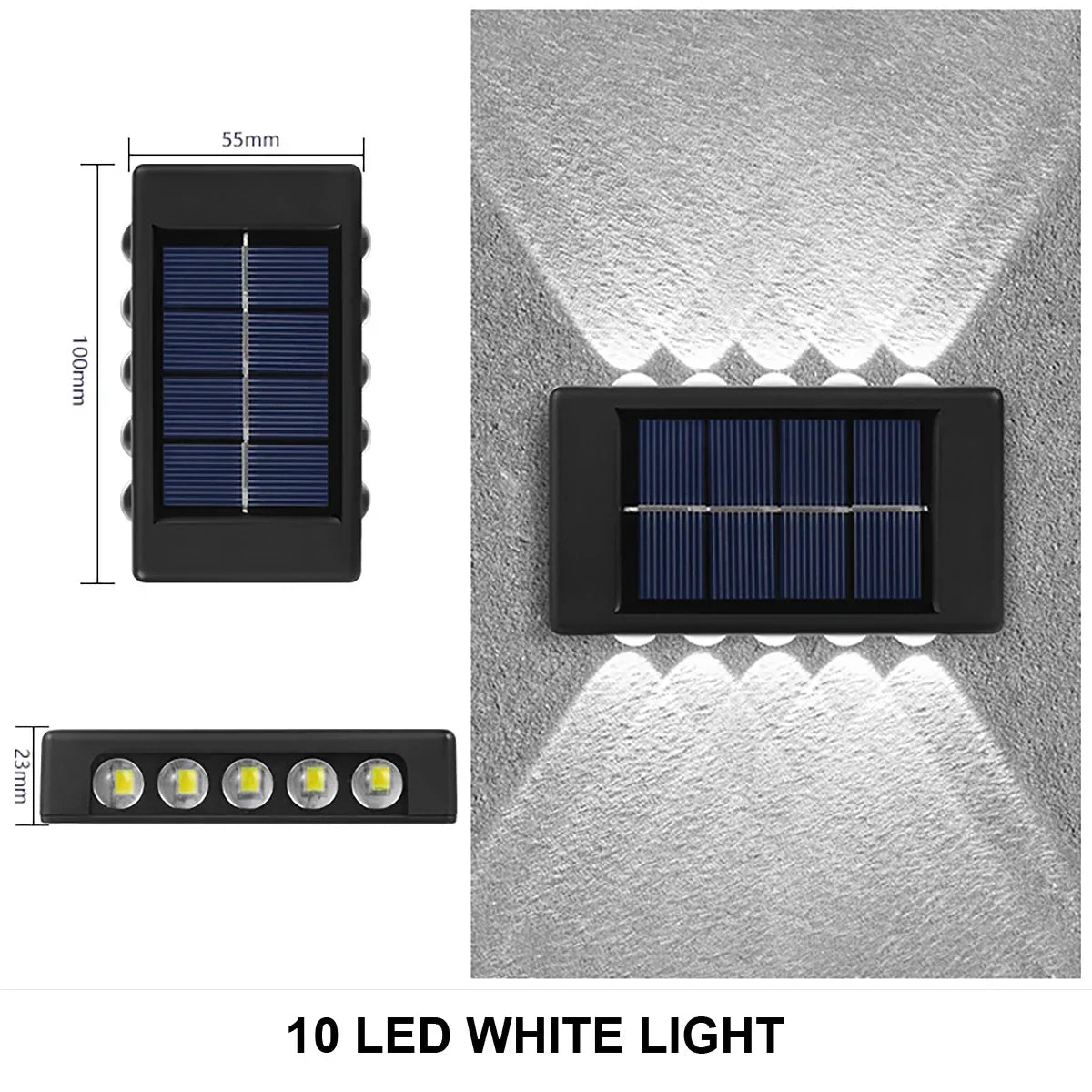 LumenRise – Waterproof Solar Wall Beam