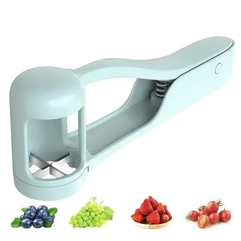 Grape & Cherry Tomato Slicer – Safe Fruit Cutter for Quick Snacks