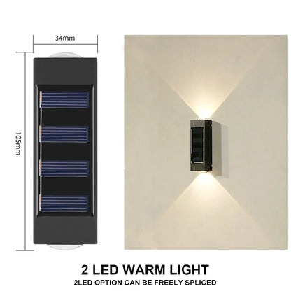 LumenRise – Waterproof Solar Wall Beam