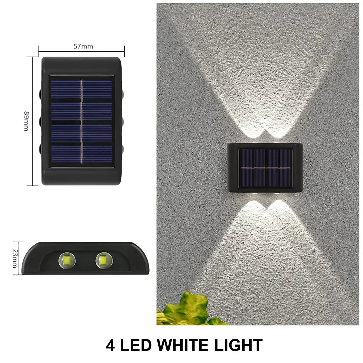 LumenRise – Waterproof Solar Wall Beam