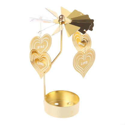 TwinkleTurn – Festive Rotating Candle Holder