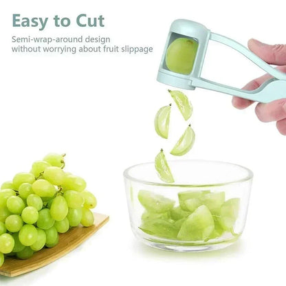 Grape & Cherry Tomato Slicer – Safe Fruit Cutter for Quick Snacks