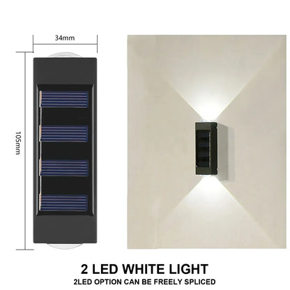 LumenRise – Waterproof Solar Wall Beam
