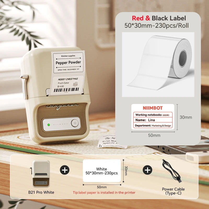 PrintMaster Edge 300 DPI – Smart Dual-Colour Labelle