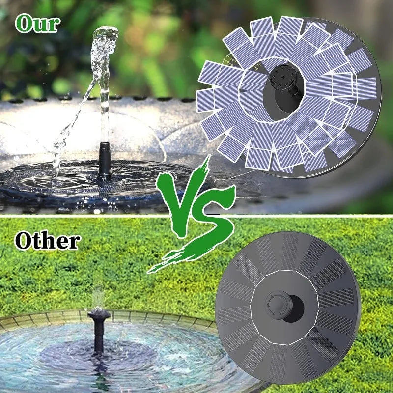 AquaBloom – Solar Garden Fountain Kit