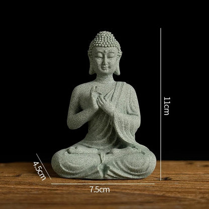 ZenWhisper – Mini Buddha Serenity Statue