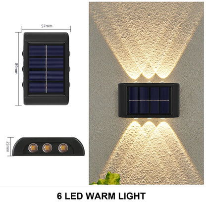 LumenRise – Waterproof Solar Wall Beam