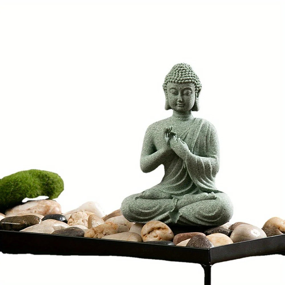 ZenWhisper – Mini Buddha Serenity Statue
