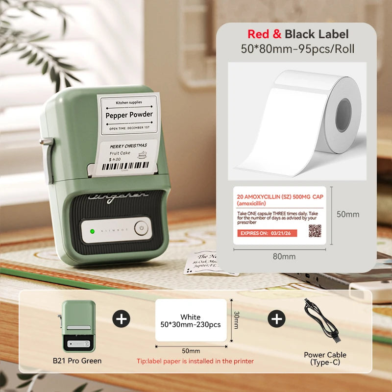 PrintMaster Edge 300 DPI – Smart Dual-Colour Labelle