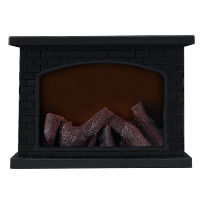 LED Simulated Flame Fireplace Lamp – Retro Decorative Light