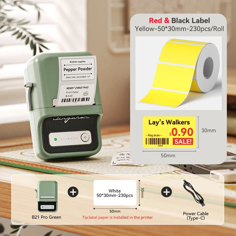 PrintMaster Edge 300 DPI – Smart Dual-Colour Labelle