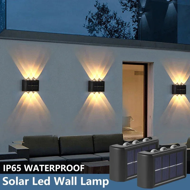 LumenRise – Waterproof Solar Wall Beam