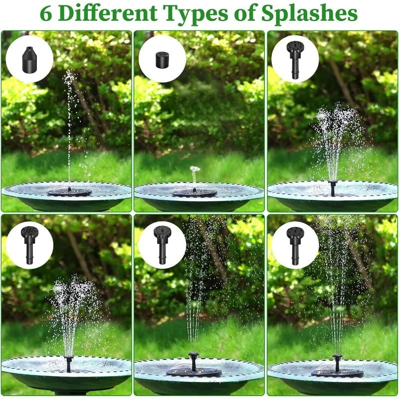 AquaBloom – Solar Garden Fountain Kit