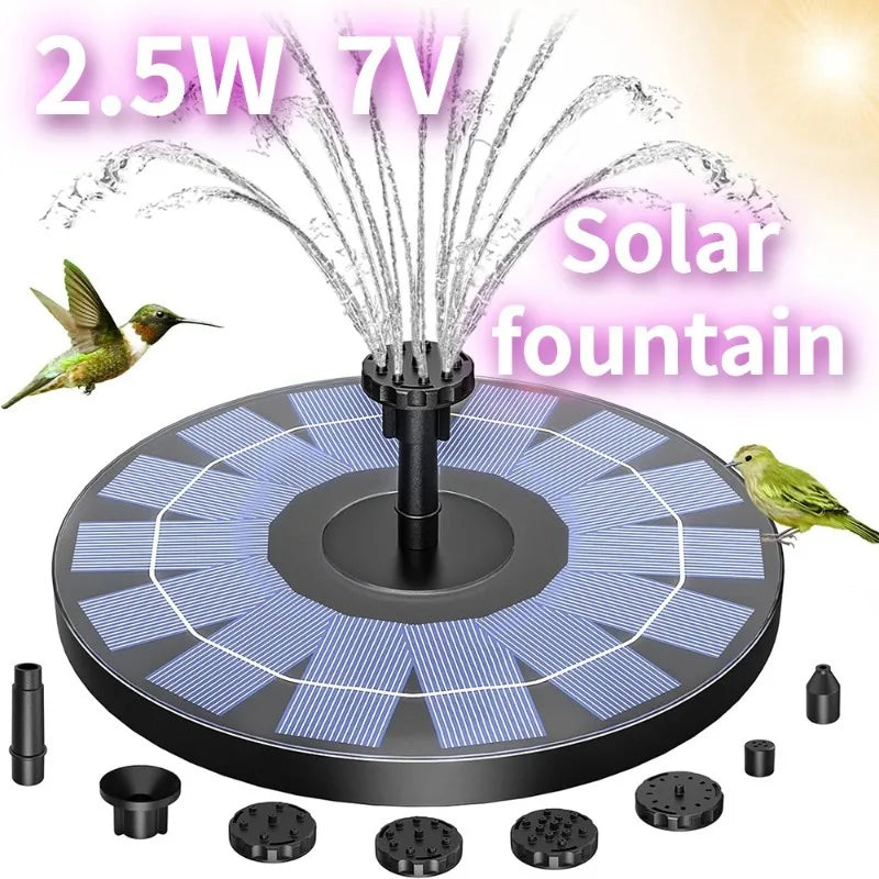 AquaBloom – Solar Garden Fountain Kit