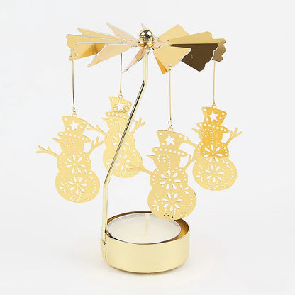 TwinkleTurn – Festive Rotating Candle Holder