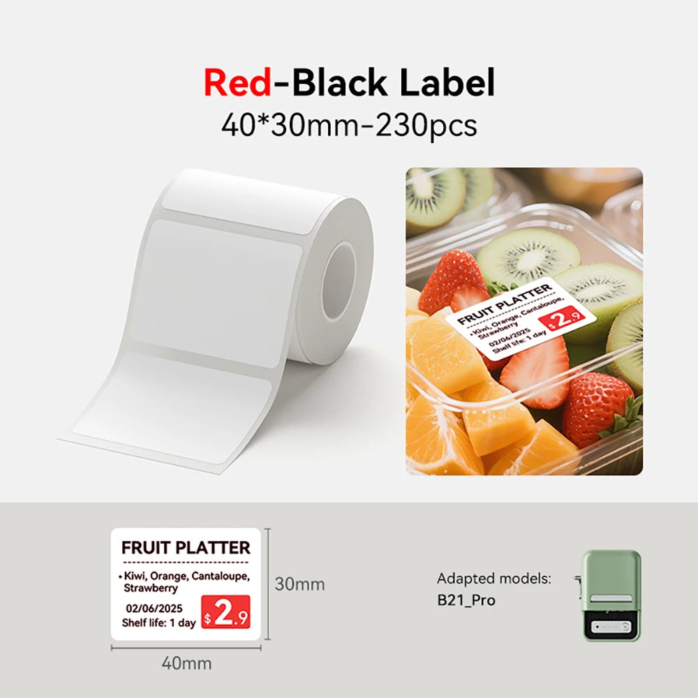 PrintMaster Edge 300 DPI – Smart Dual-Colour Labelle