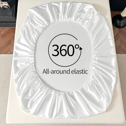 GlideLuxe – Satin Fit Bed Cover