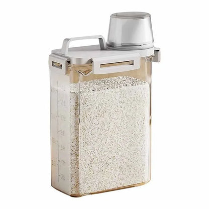Food Grade Grain & Rice Storage Box – Sealed Kitchen Container