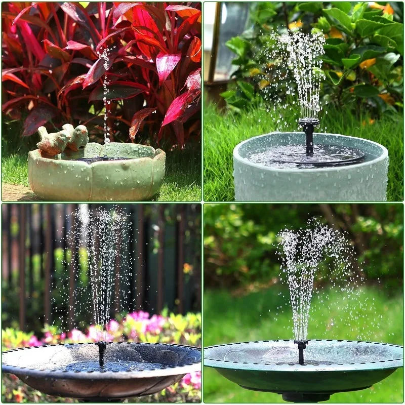 AquaBloom – Solar Garden Fountain Kit