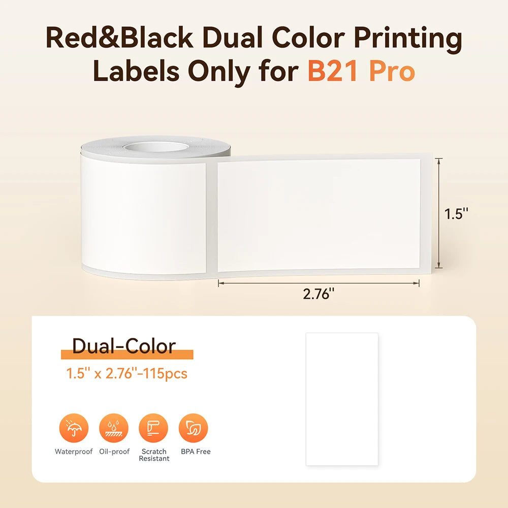 PrintMaster Edge 300 DPI – Smart Dual-Colour Labelle