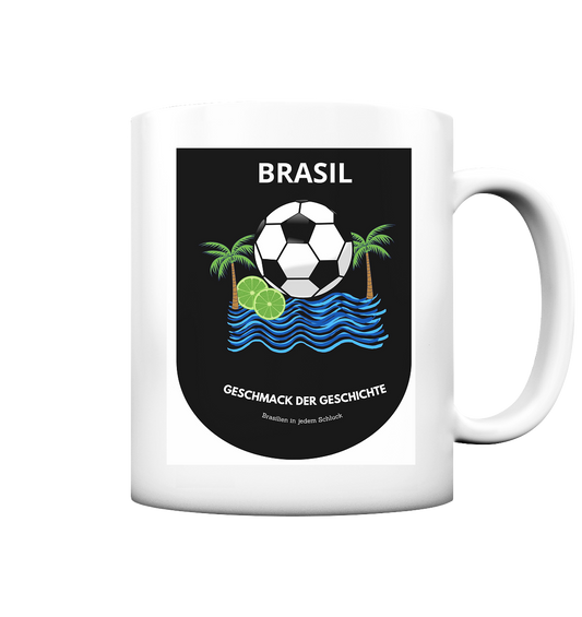 “Goldene Plantage” – Matte Personalised Mug Brazil